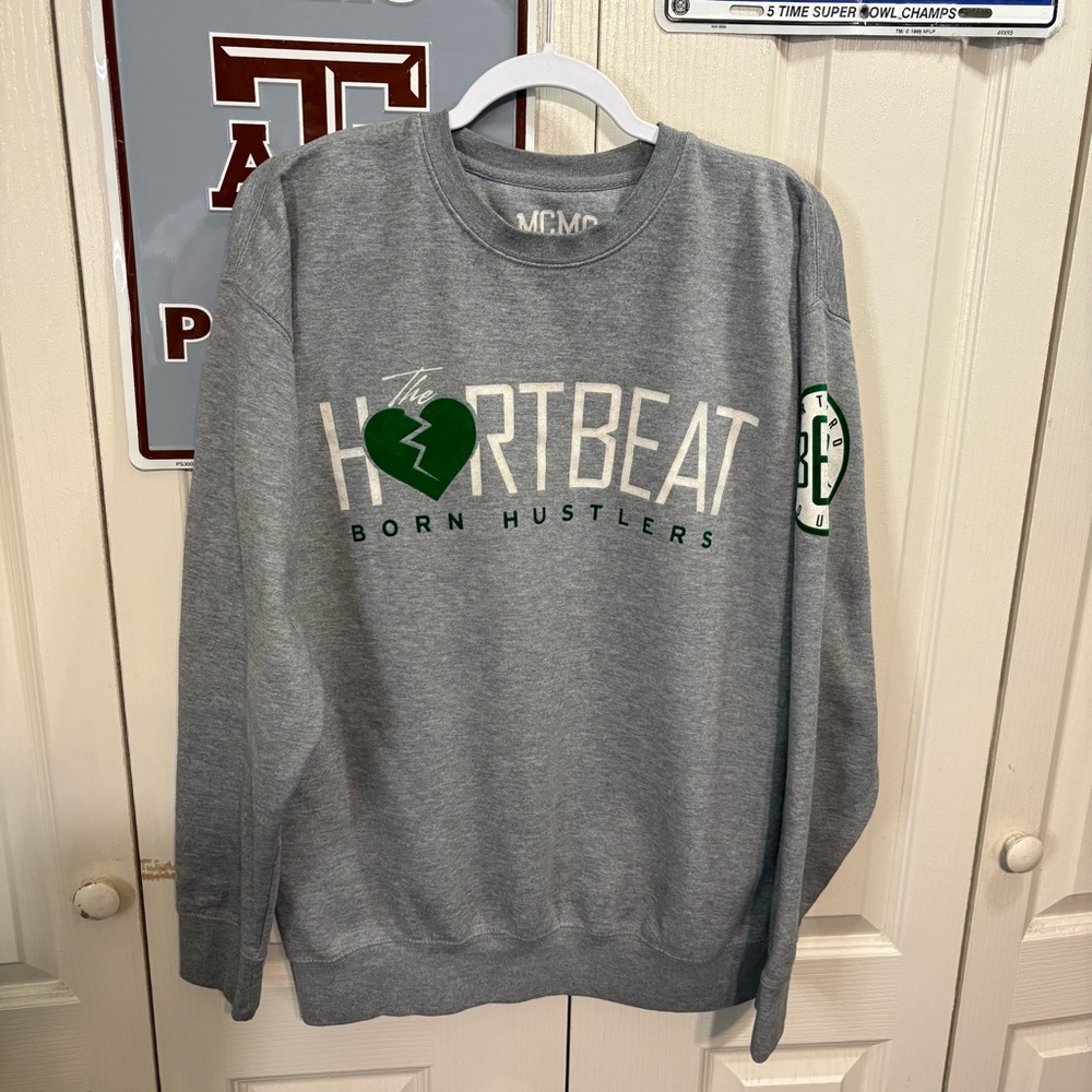 Gray HartBeat Sweatshirt
